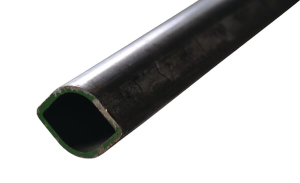 Tube profilé extérieur 0aG citron, diamètre 39x30x2,6 mm, L : 2 900 mm · réf. 751300