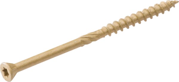 Vis pour terrasse, Ø 5x60,0 mm, à tête fraisée, bronze — réf. DS0842001