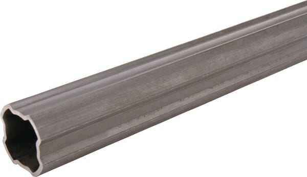 Tube profilé extérieur SFT S1, 4 angles, diamètre 35,2 x 31,2 x 2 mm, longueur : 1 000 mm · réf. 122321000R06