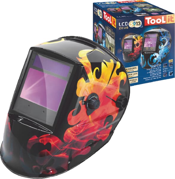 Ochranná svářečská přilba LCD Zeus 5-9/9-13G