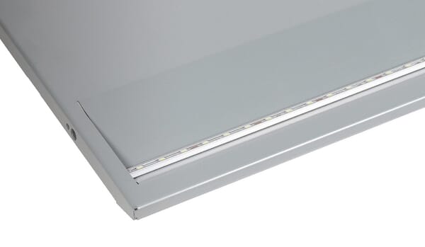 Panneau LED blanc/alu 125 cm — réf. 57402262X