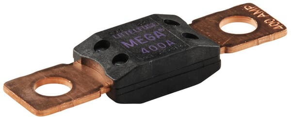 Fusible méga 400A longueur 68,6mm violet Hella · réf. 8JS742902091