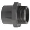 PVC-U coupling - Sleeve (PVC) x Male thread (BSP)