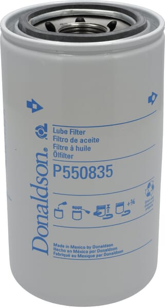Filtre à huile à visser — réf. P550835