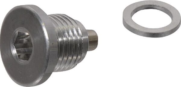 Bouchon magnétique de boîte plan. 1/4" BSP · réf. PD99510051501