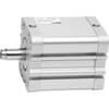 Dubbelwerkende compact cilinder serie 32 - binnendraad en magneet - boring ø32mm