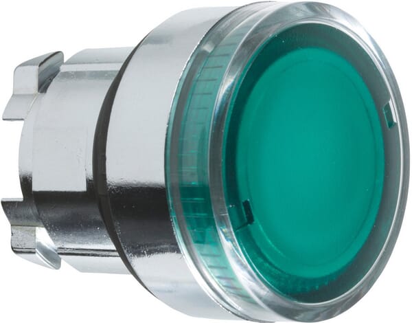 Bouton-poussoir lumineux vert · réf. ZB4BW333