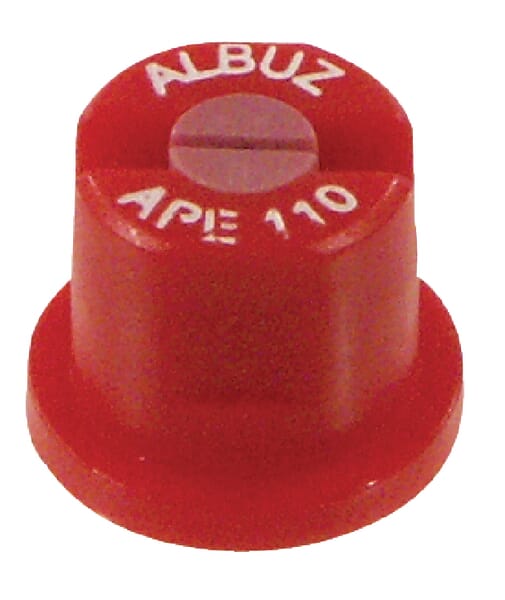 Buse à jet plat APE 110° 3 rouge céramique Albuz · réf. APE110RED