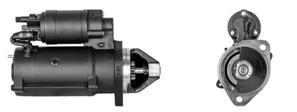Démarreur 12V 2,6kW, 9-dents CW, Mahle · réf. IS1397