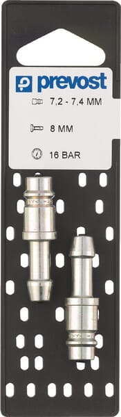 Raccord rapide à sertir 6mm male · réf. ERP076806P002