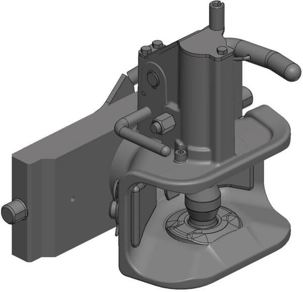 Accouplement remorque 322 mm vue 2