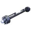 Axles with steel brake drum ADR - Axle diameter 40mm to 80mm square ADR
