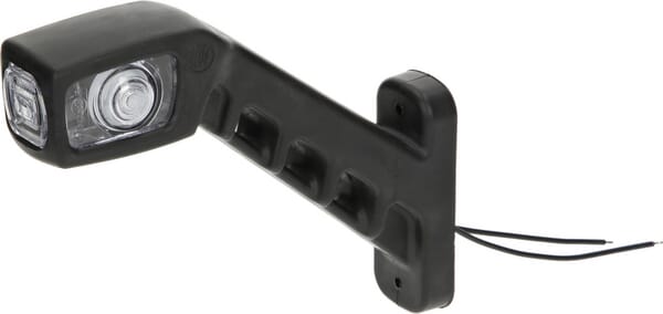 Feu de gabarit gauche LED, 12-24V, 165x187x37mm, Kramp — réf. LA30012