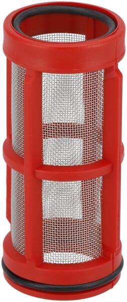 Cartouche filtrante 32 mesh rouge avec joints toriques · réf. K00101033