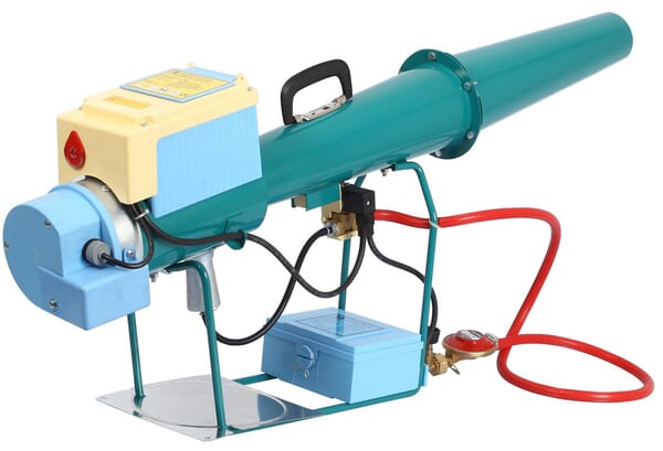 Canon à gaz LP électronique DBS-E vue 2