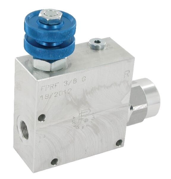 3cestná průtokový regulační ventil 3/8 30-50