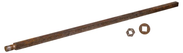 Axe de déchaumeur à disques, 40 x 40 L-2850mm — réf. 524012402850