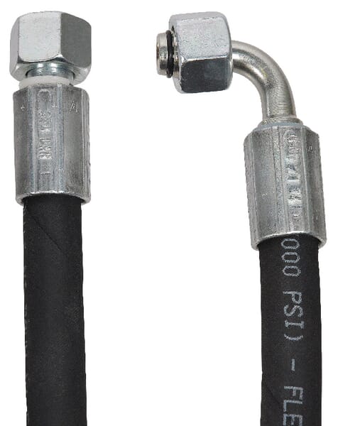 Tuyau hydr.compl.DN10.1000-90° · réf. DKLO10100090