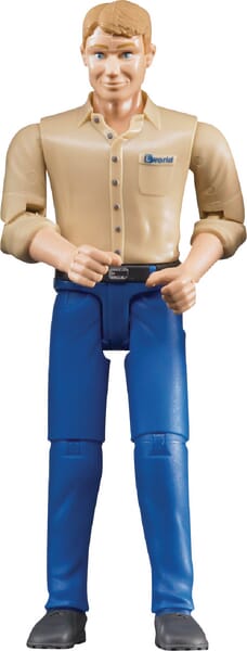 Homme avec pantalon bleu · réf. U60006