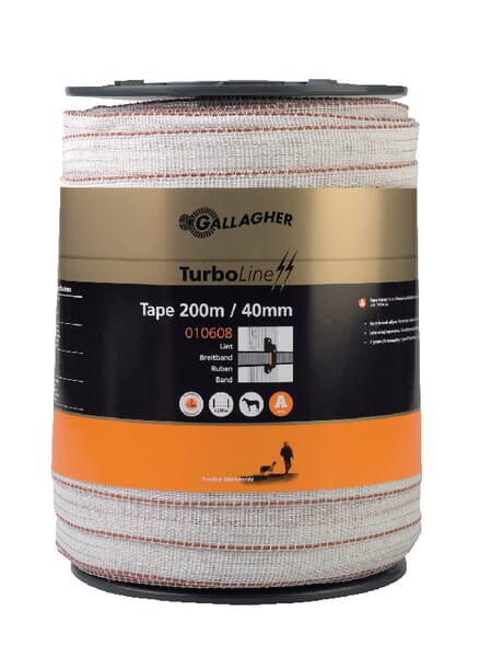 Ruban Turbo 40mm 200m super — réf. 010608GAL