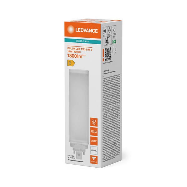 Ampoule LED 16W 840 GX24Q-3 · réf. DTELED32840G3