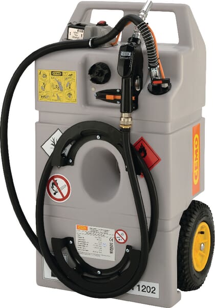 Chariot diesel 100 L, batterie CAS — réf. 11598CEMO