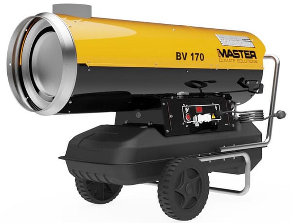 Naftová topidla s nepřímým spalováním BV 170