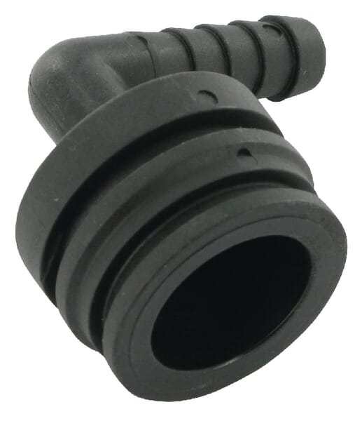Raccord de tuyau 90° 10 mm avec connexion mâle T3 · réf. 1191310
