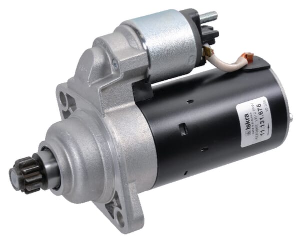 Démarreur 12V, 2.2kW, 10 dents avec réducteur, Kramp · réf. IS1285