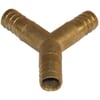 Y-hose connector - Brass