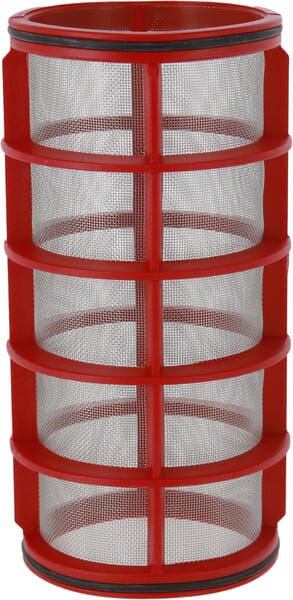 Cartouche filtrante 32 mesh rouge avec joints toriques · réf. K00100029