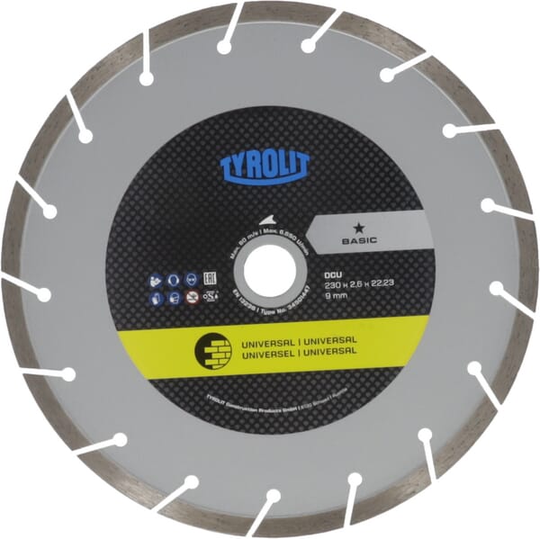 Disque de découpe DCUB1 230 mm — réf. 34501447