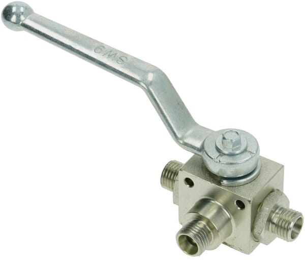 Robinet à boisseau sphérique 3/2-L - M14x1,5 — réf. KH3KS08LKR