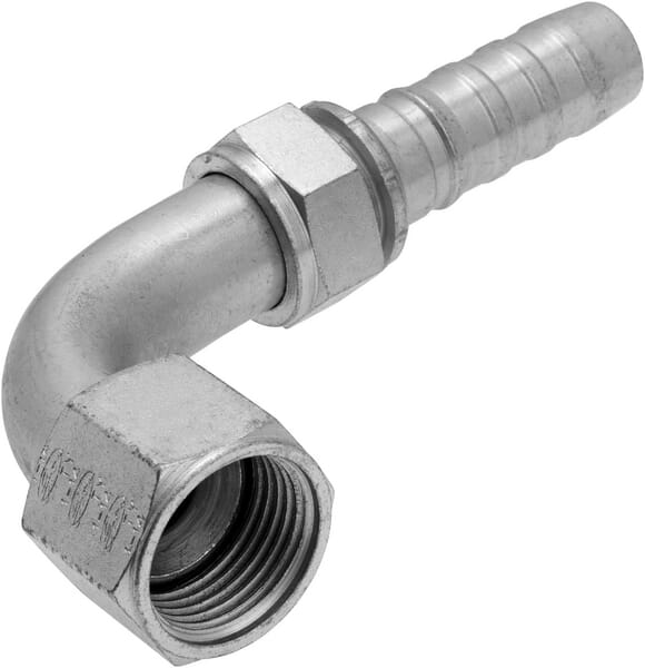 Racc. à sertir DN32-1"5/8 JIC 90° · réf. 20GS20FJX90S