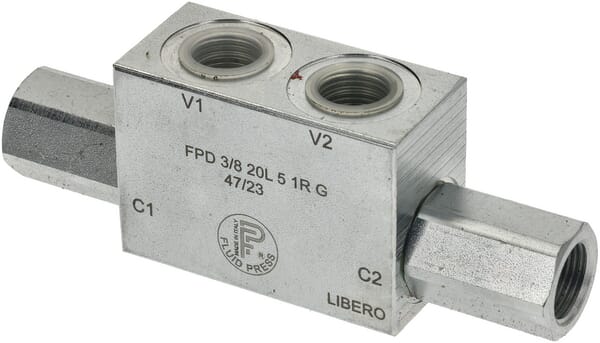 Zpětný ventil FPD 3/8 20L 5 1R G