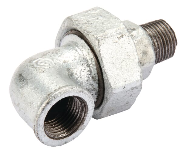 Šroubení koleno 90° pozink. IG/AG 1/2"