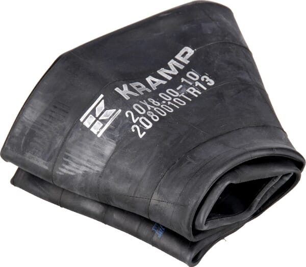 Chambre à air pour jante Ø 10", 20x8.00-10, valve droite TR13, Kramp — réf. 2080010TR13