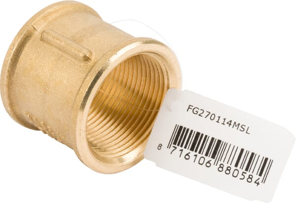 Raccord en laiton 2xF 1 1/4" · réf. FG270114MSL