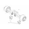 Braking axle rigid GS11010-1 120x15x1907 FL4118