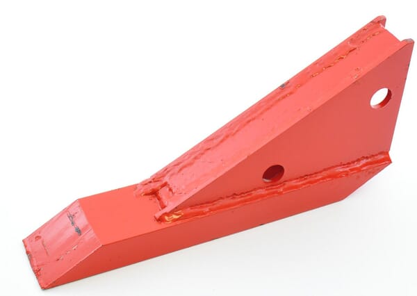Pointe de cultivateur 300x70 mm, plate, 2 trous, compatible Gard — réf. 409037800N