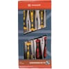 Screwdriver set, slotted and cross-head PH, 6-pieces