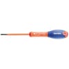 Insulated screwdriver, 1000 V, for slotted screws