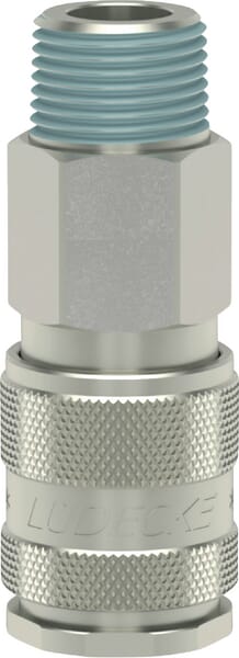 Raccord rapide f.mâle BSP 1/2" · réf. ESOI12A