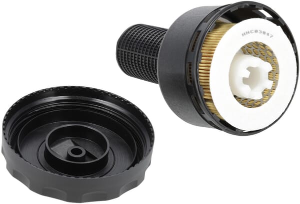 Bouchon de reniflard H=74 avec antisplash vue 2
