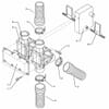 Tramline mechanism w. hoses 2-F D26