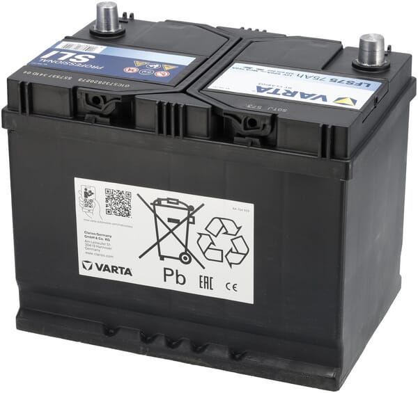 Käynnistysakku Varta 12V 75Ah 600A - Auton Akut ja Ajoneuvoakut - 812071000 - 2