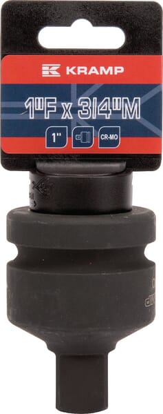 Adaptateur clé à chocs 1" x 3/4" — réf. 1803428600KR