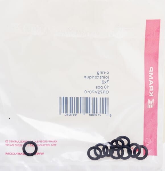 Joint torique 7x2 75 shore Viton 10x  — réf. OR72VP010