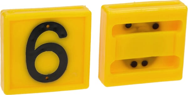 Chiffre pour collier Nr. 6/9 vue 2