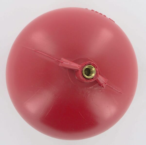 Boule flotteur plast. 4,5" dia · réf. TOP1383